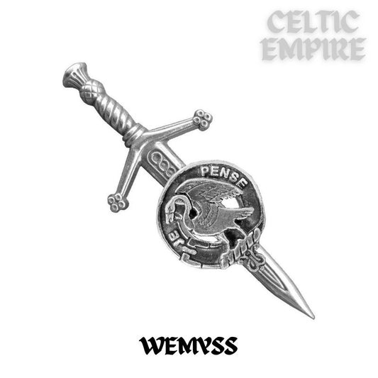 Wemyss Scottish Small Family Clan Kilt Pin