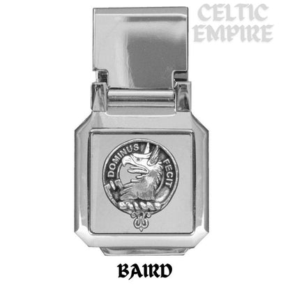 Baird Scottish Family Clan Crest Money Clip