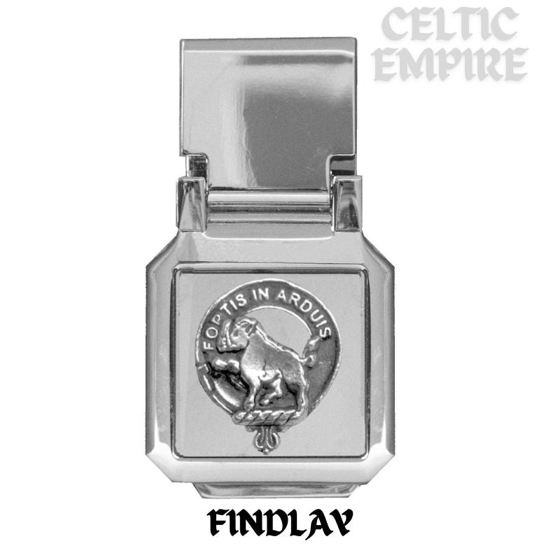 Findlay Scottish Family Clan Crest Money Clip