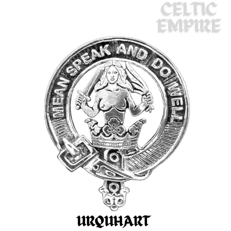 Urquhart Scottish Family Clan Crest Badge Dress Fur Sporran