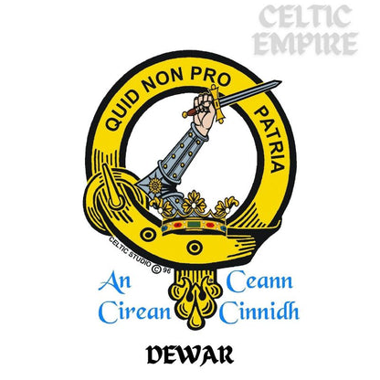 Dewar Scottish Family Clan Crest Baby Jumper