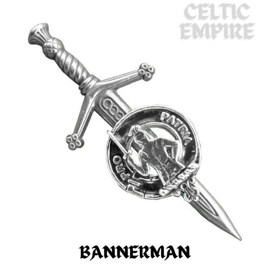 Bannerman Scottish Family Small Clan Kilt Pin