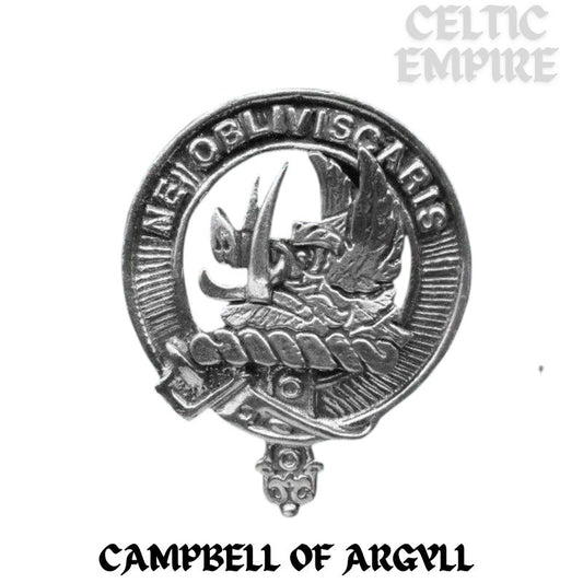 Campbell Argyll Family Clan Crest Scottish Cap Badge