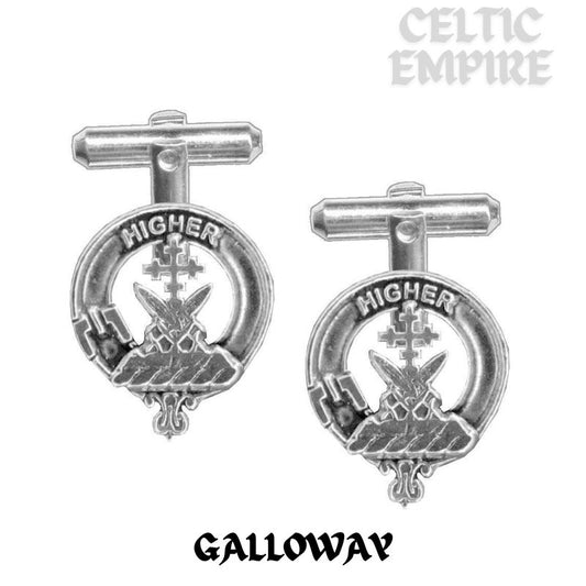 Galloway Scottish Family Clan Crest Cufflinks