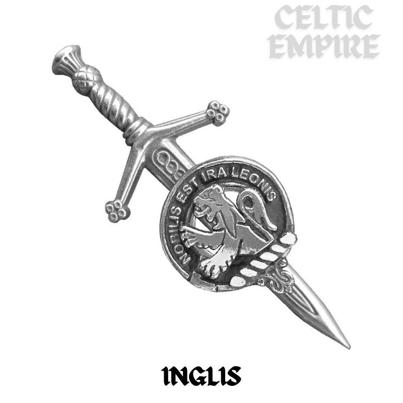 Inglis Scottish Small Family Clan Kilt Pin