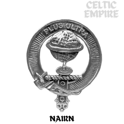 Nairn Family Clan Crest Scottish Cap Badge