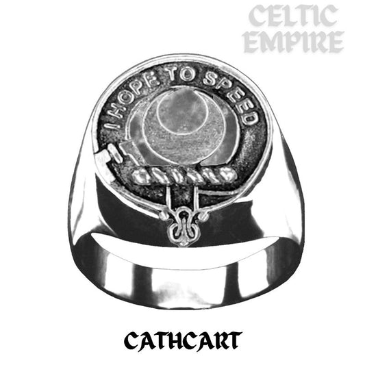 Cathcart Scottish Family Clan Crest Ring