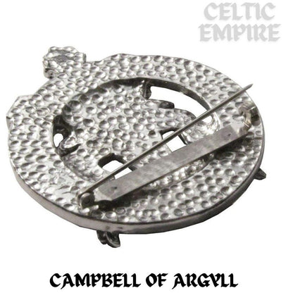 Campbell Argyll Family Clan Crest Scottish Cap Badge