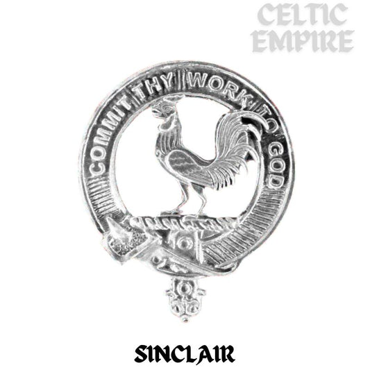 Sinclair Family Clan Stainless Steel Key Ring