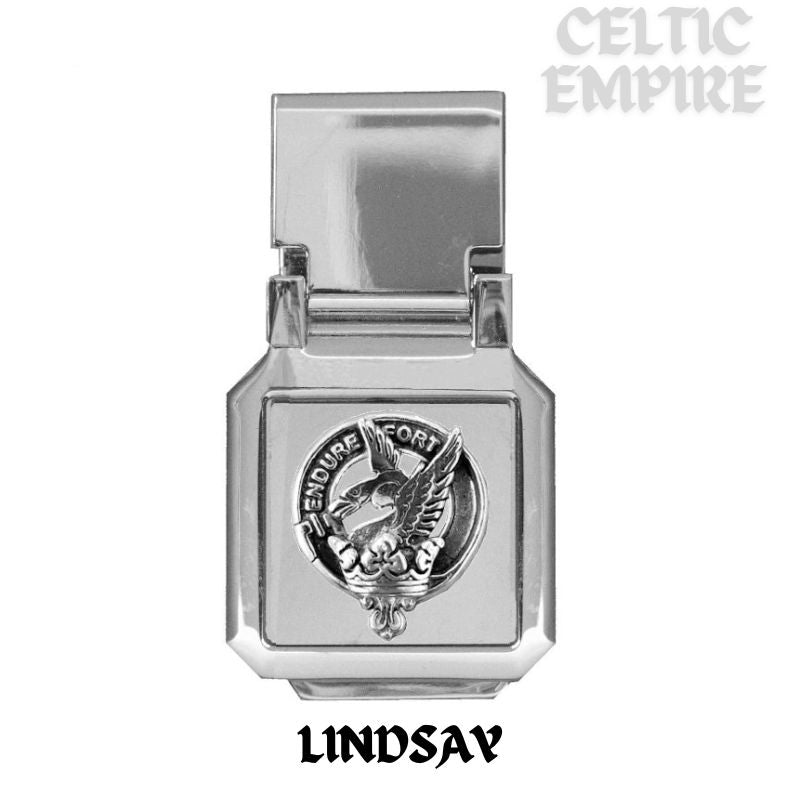 Lindsay Scottish Family Clan Crest Money Clip