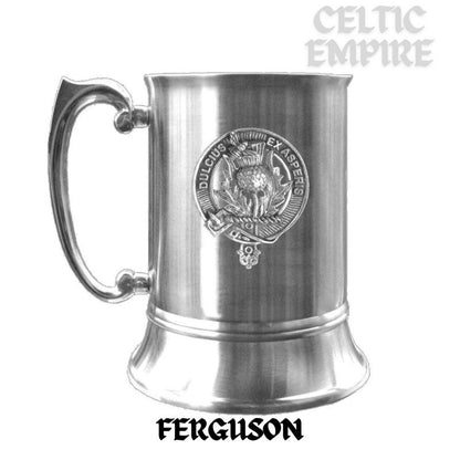 Ferguson Scottish Family Clan Crest Badge Tankard