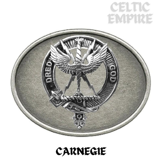 Carnegie Family Clan Crest Regular Buckle