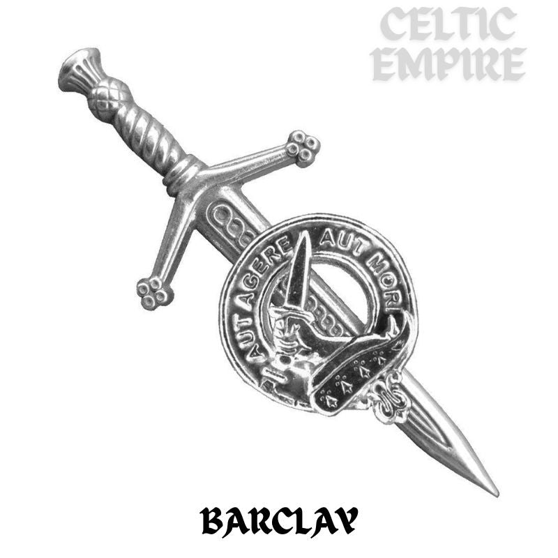 Barclay Scottish Family Small Clan Kilt Pin