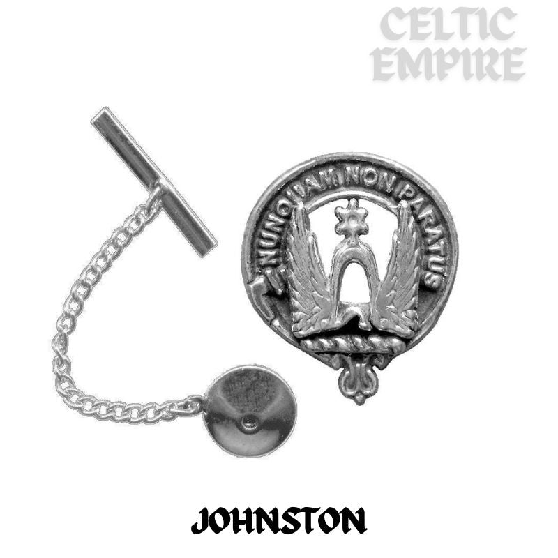 Johnston Family Clan Crest Scottish Tie Tack/ Lapel Pin