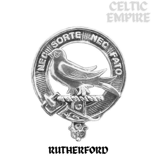 Rutherford Family Clan Stainless Steel Key Ring
