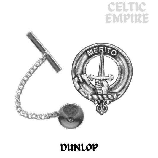 Dunlop Family Clan Crest Scottish Tie Tack/ Lapel Pin