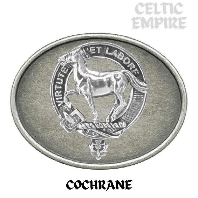 Cochrane Family Clan Crest Regular Buckle