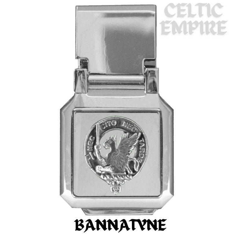 Bannatyne Scottish Family Clan Crest Money Clip