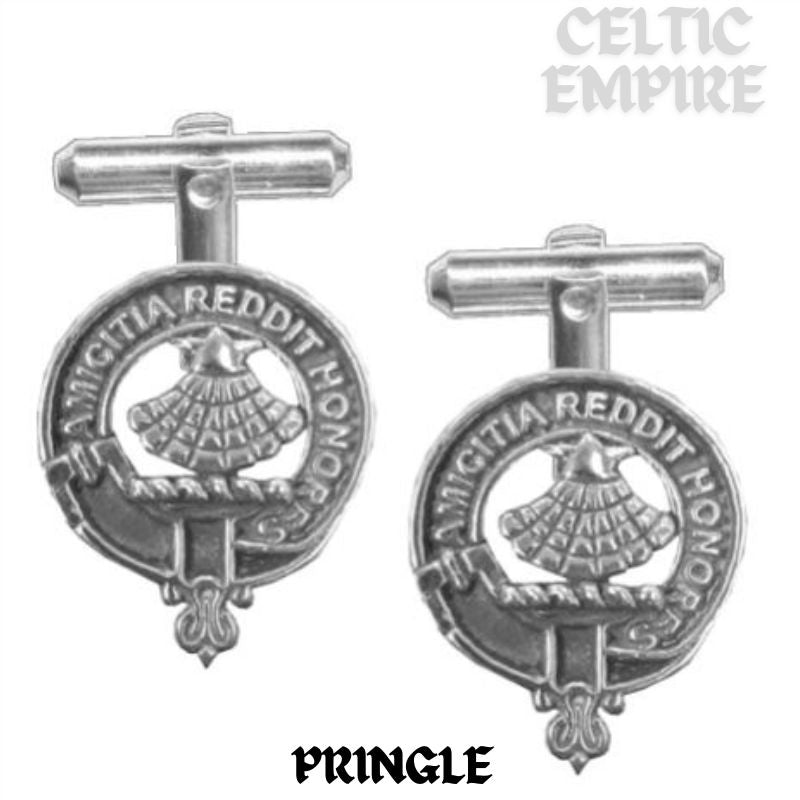 Pringle Scottish Family Clan Crest Cufflinks
