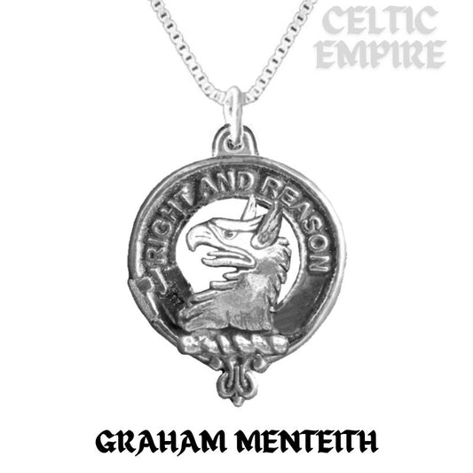 Graham Menteith Family Clan Crest Scottish Pendant