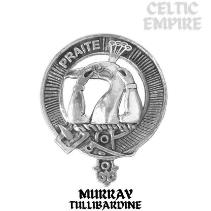 Murray (Tullibardine) Family Clan Crest Iona Bar Brooch - Sterling Silver
