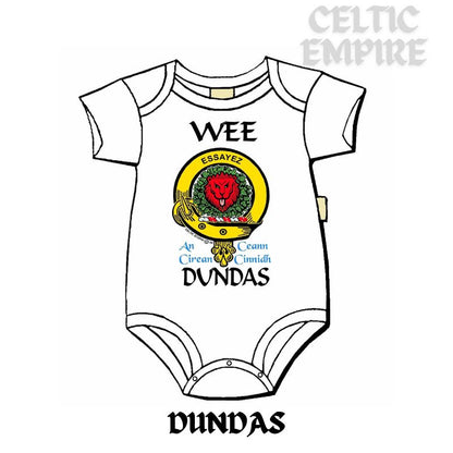 Dundas Scottish Family Clan Crest Baby Jumper