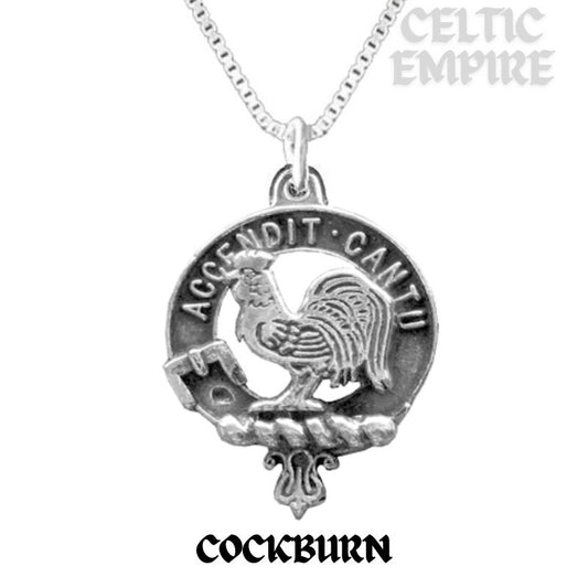 Cockburn Family Clan Crest Scottish Pendant