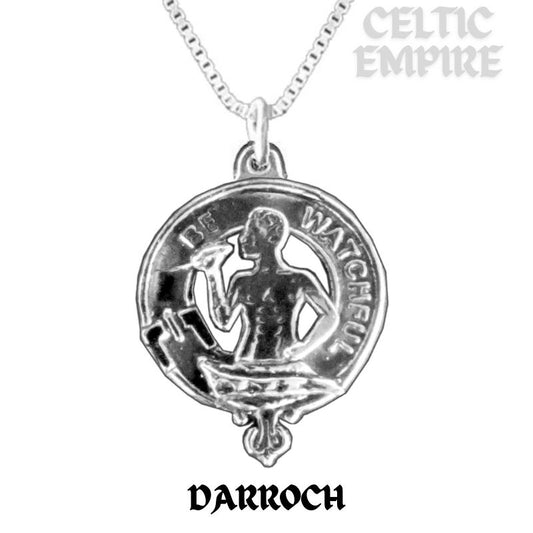 Darroch Family Clan Crest Scottish Pendant