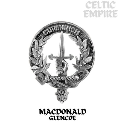 MacDonald (Glencoe) Scottish Family Clan Crest Folding Cup Key Chain