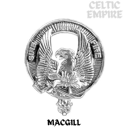MacGill Scottish Family Clan Crest Money Clip