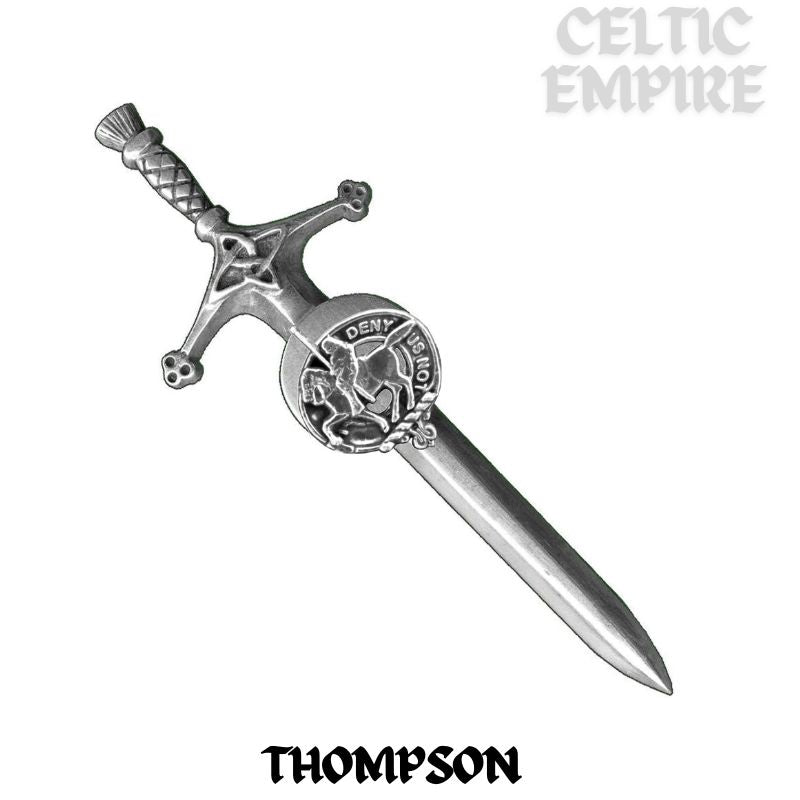 Thompson Family Clan Crest Kilt Pin, Scottish Pin