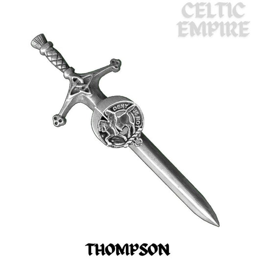 Thompson Family Clan Crest Kilt Pin, Scottish Pin