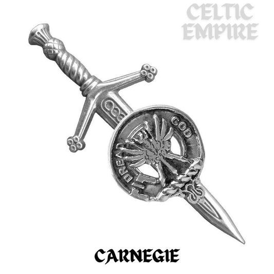 Carnegie Scottish Family Small Clan Kilt Pin