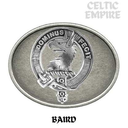 Baird Family Clan Crest Regular Buckle