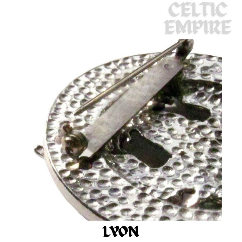 Lyon Family Clan Crest Scottish Cap Badge