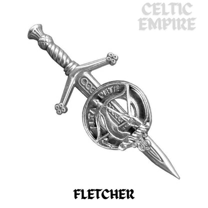 Fletcher Scottish Family Small Family Clan Kilt Pin