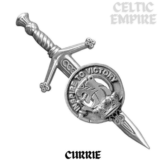 Currie Scottish Family Small Clan Kilt Pin