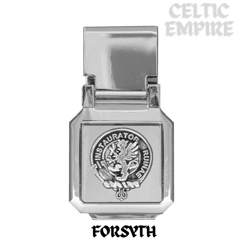 Forsyth Scottish Family Clan Crest Money Clip