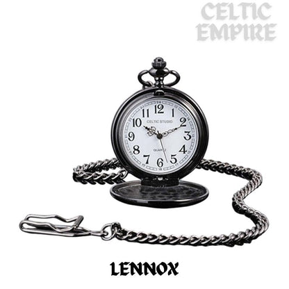 Lennox Scottish Family Clan Crest Pocket Watch