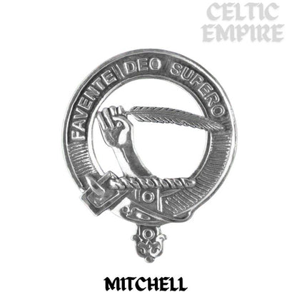Mitchell Family Clan Crest Sgian Dubh, Scottish Knife