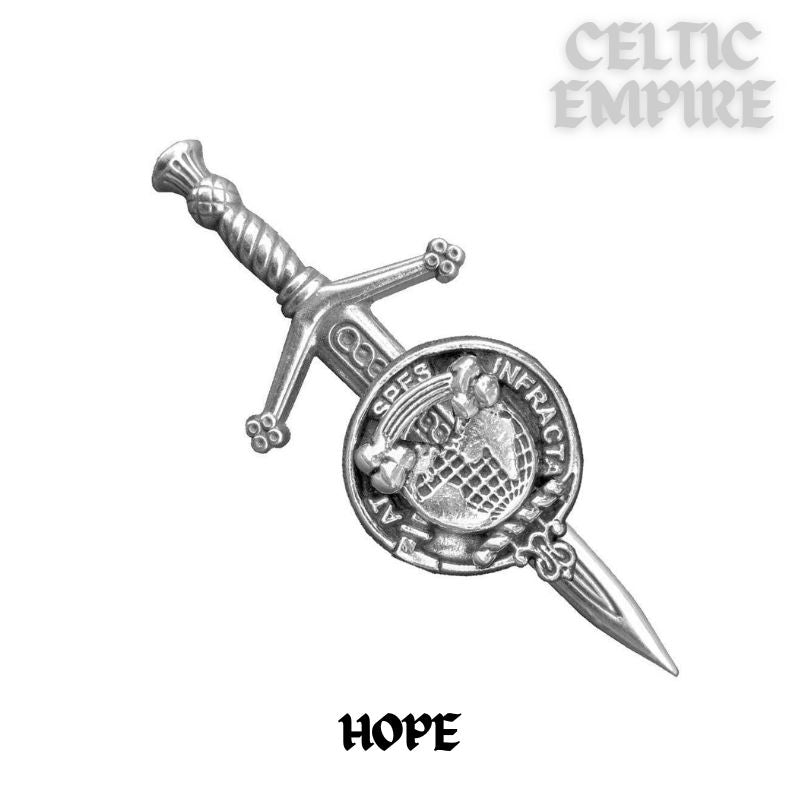 Hope Scottish Small Family Clan Kilt Pin