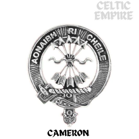 Cameron Family Clan Crest Scottish Cap Badge