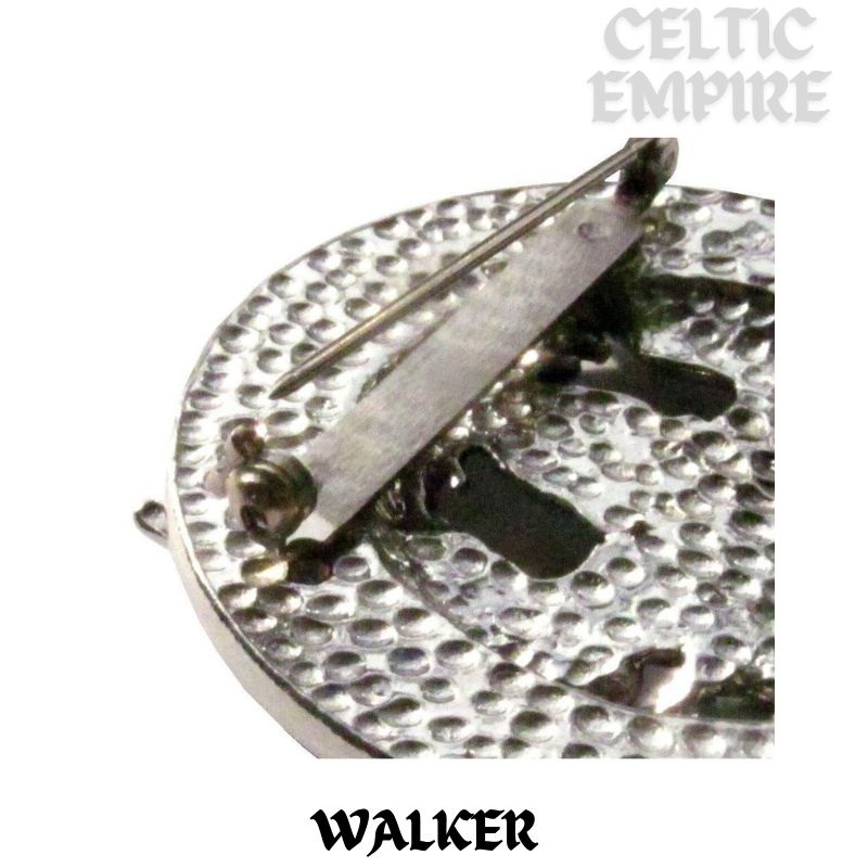 Walker Family Clan Crest Scottish Cap Badge
