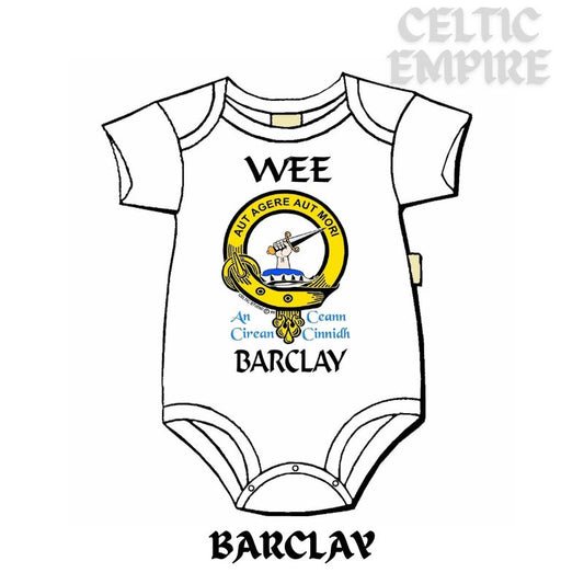 Barclay Scottish Family Clan Crest Baby Jumper