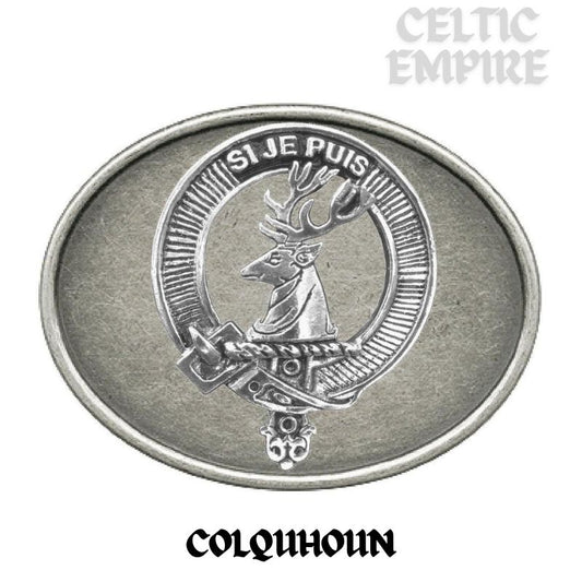Colquhoun Family Clan Crest Regular Buckle