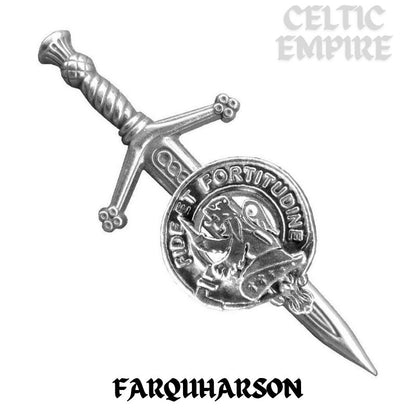 Farquharson Scottish Family Small Clan Kilt Pin