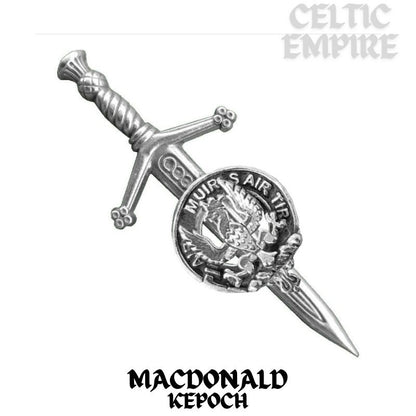 MacDonald Keppoch Scottish Small Family Clan Kilt Pin