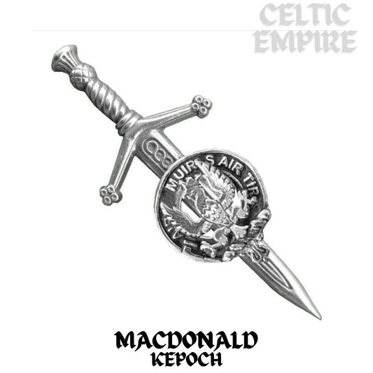 MacDonald Keppoch Scottish Small Family Clan Kilt Pin