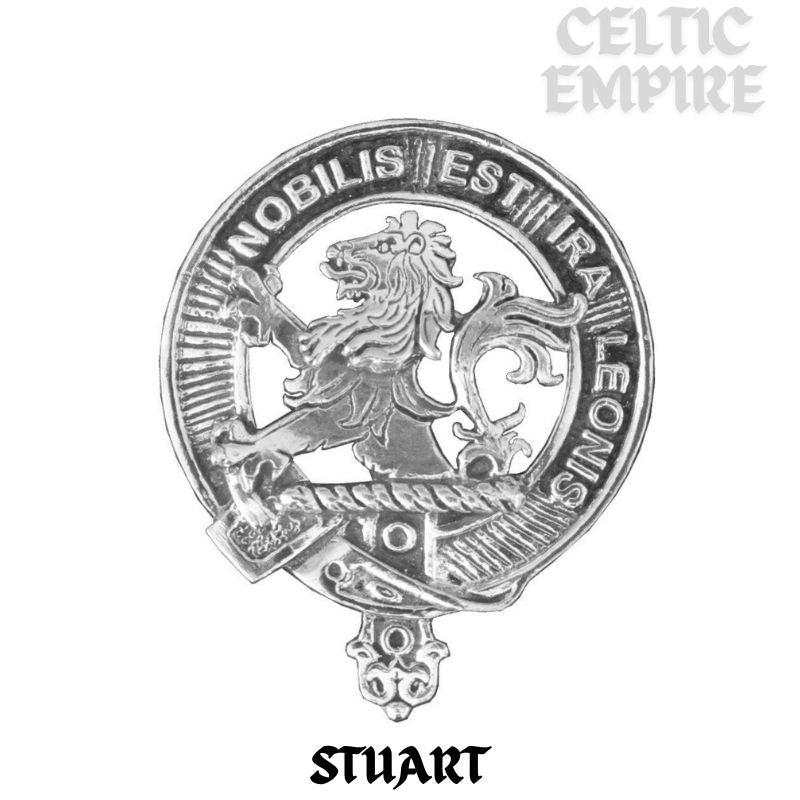 Stuart Scottish Family Clan Crest Folding Cup Key Chain