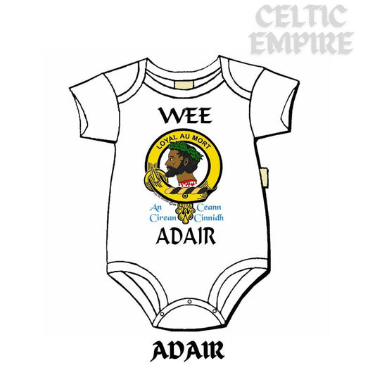 Adair Scottish Family Clan Crest Baby Jumper